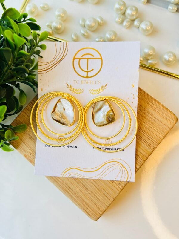 Golden Orbit Earrings
