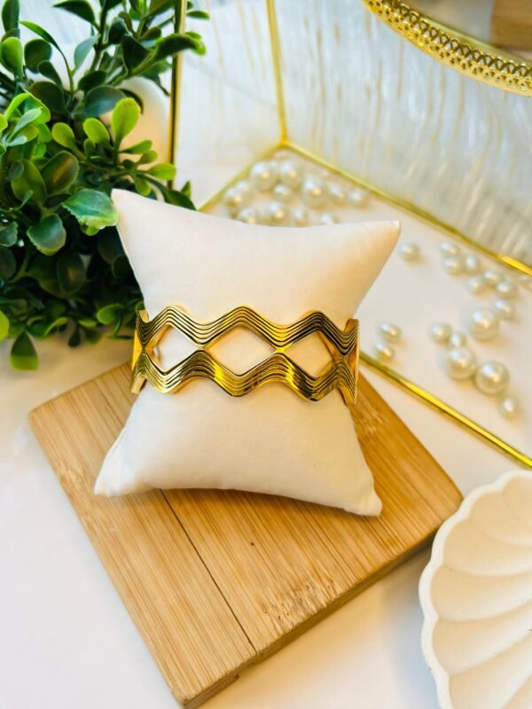 Golden Serenity Cuff