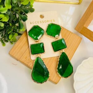 Emerald Glam Drops