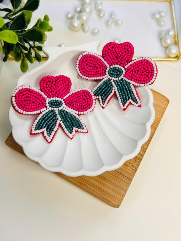 Pink Charm Bows