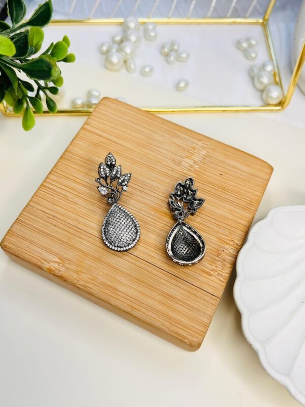 Moonlit Bloom Earrings - Image 4