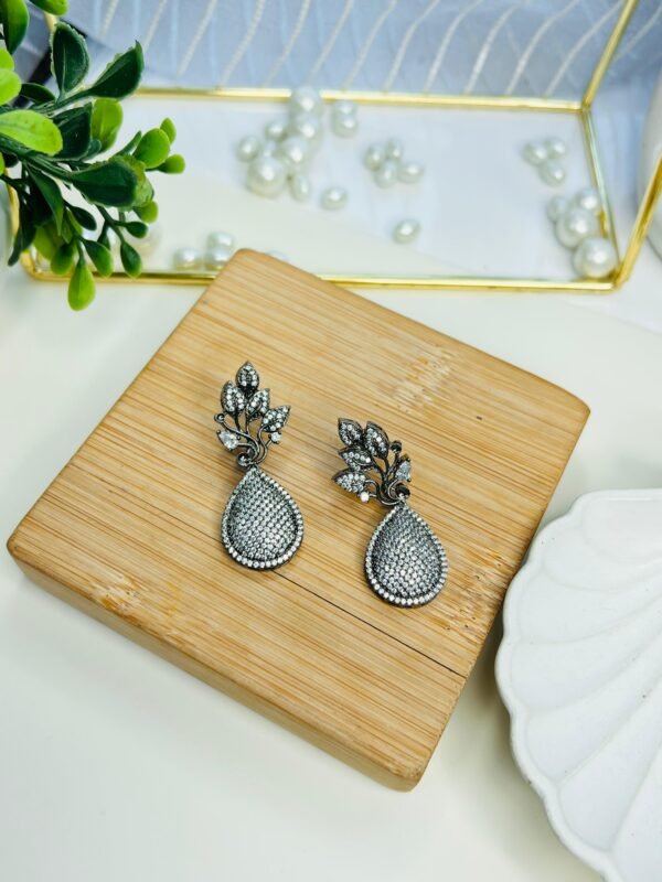 Moonlit Bloom Earrings - Image 3