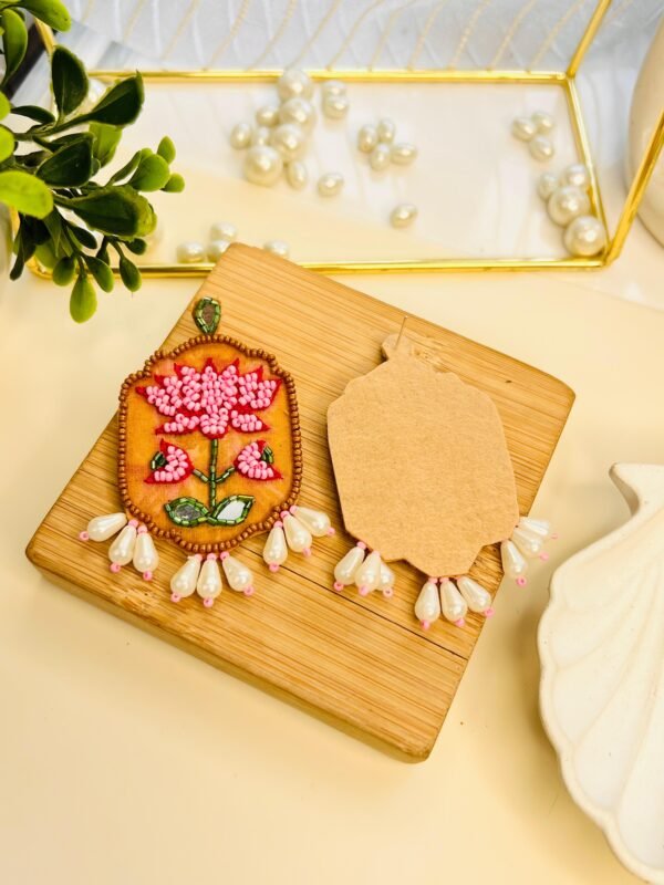 Sacred Lotus Earrings - Image 4