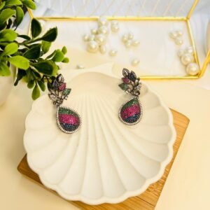 Emerald Bloom Earrings
