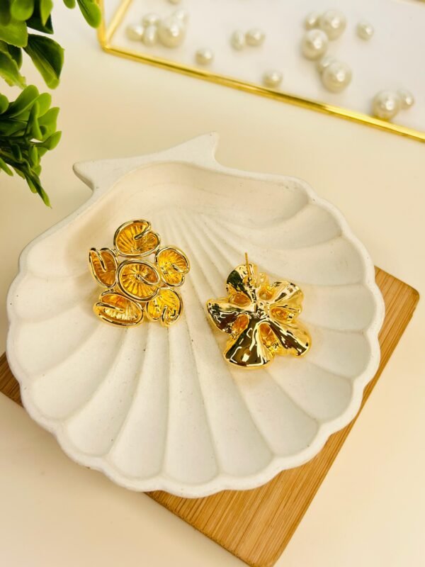 Petal Cluster Earrings - Image 3