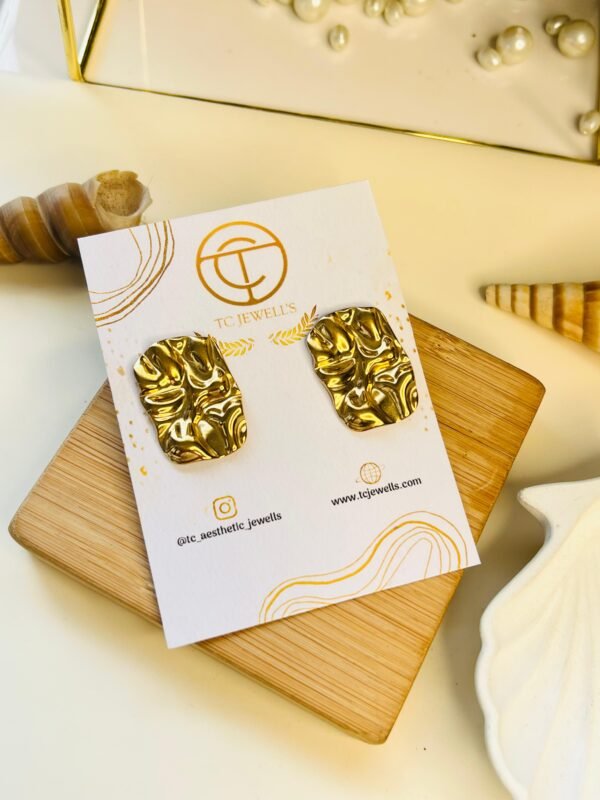 Geo Luxe Studs