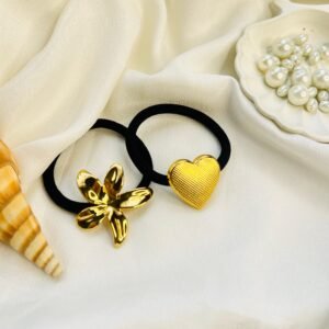 Heart Blossom Hair Band