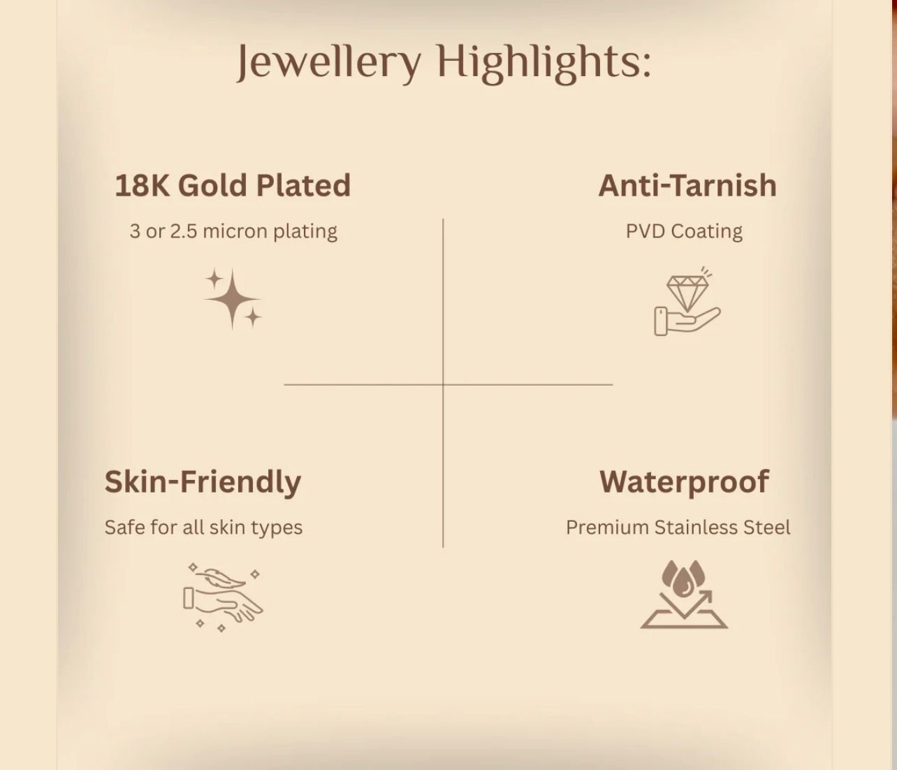 Rosé Crystal Pearl Layered Necklace Set - Image 5