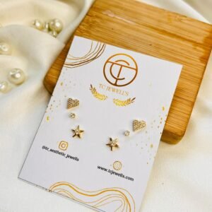 Twinkle Trio Studs