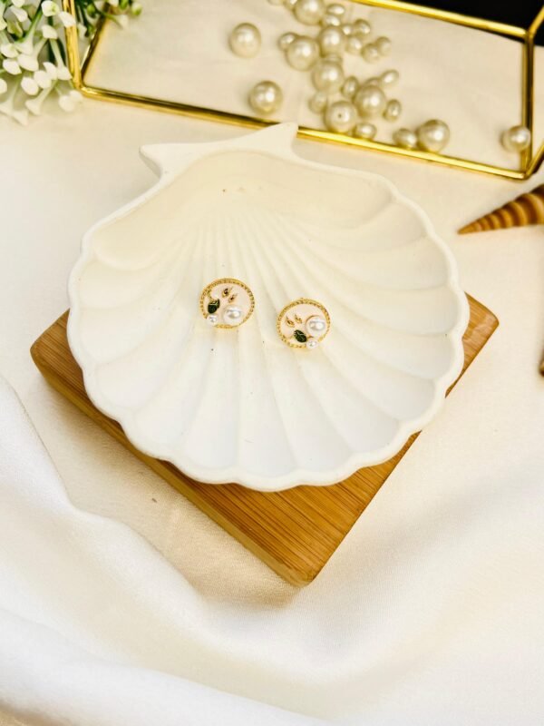 Pearl Essence Studs - Image 2