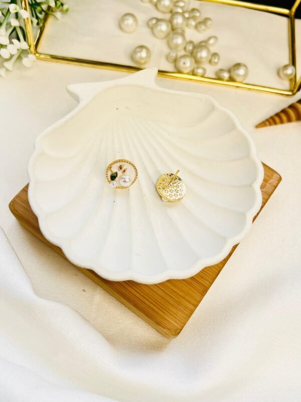 Pearl Essence Studs - Image 3