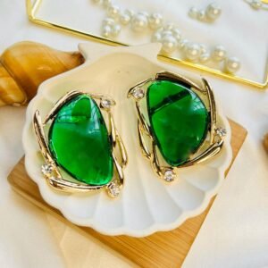 Emerald Envy Studs
