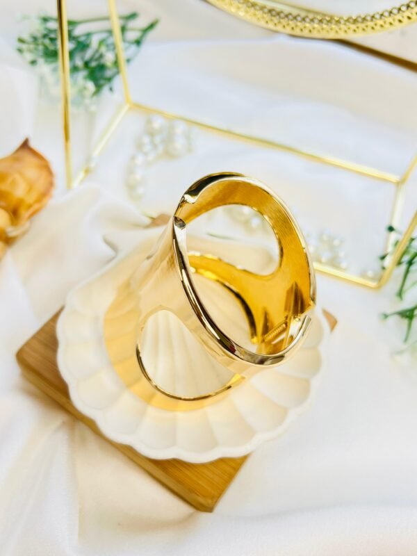 Gilded Wave Cuff - Image 3
