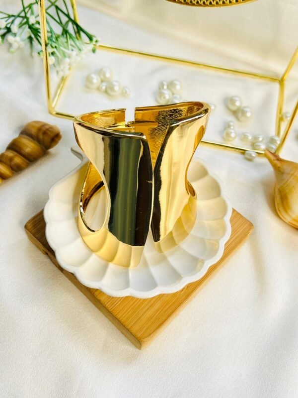 Gilded Wave Cuff