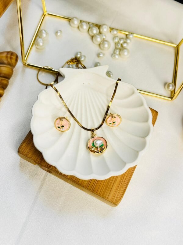 Coral Whisper Pendant