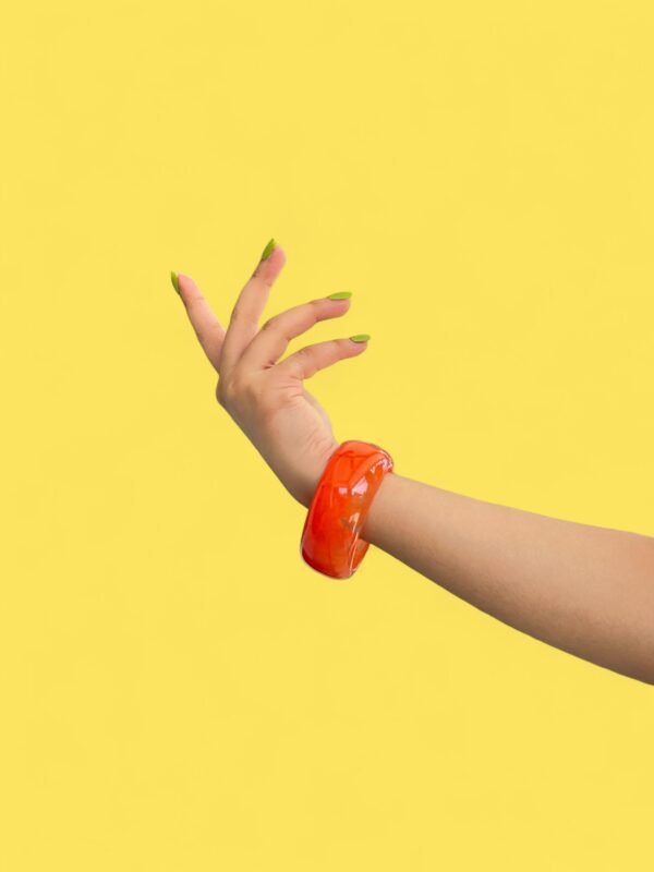 Tangerine Pop Bangle - Image 2
