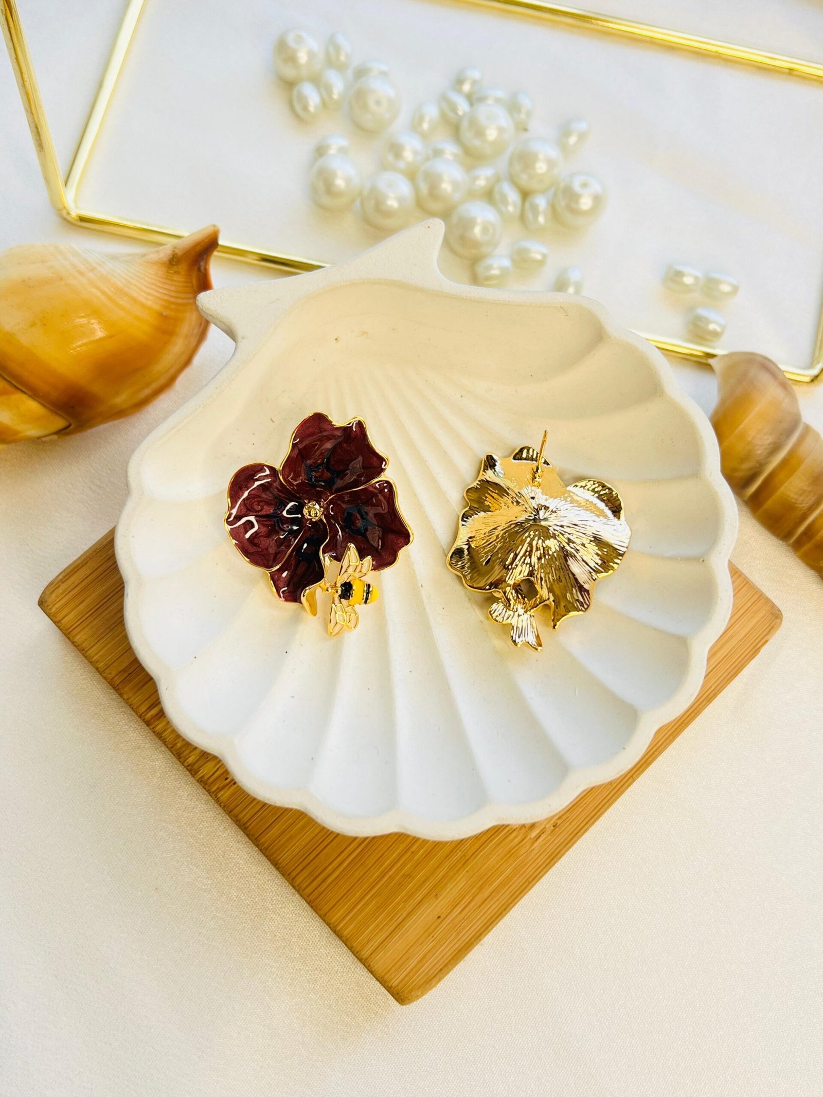 Bee Blossom Studs - Image 3