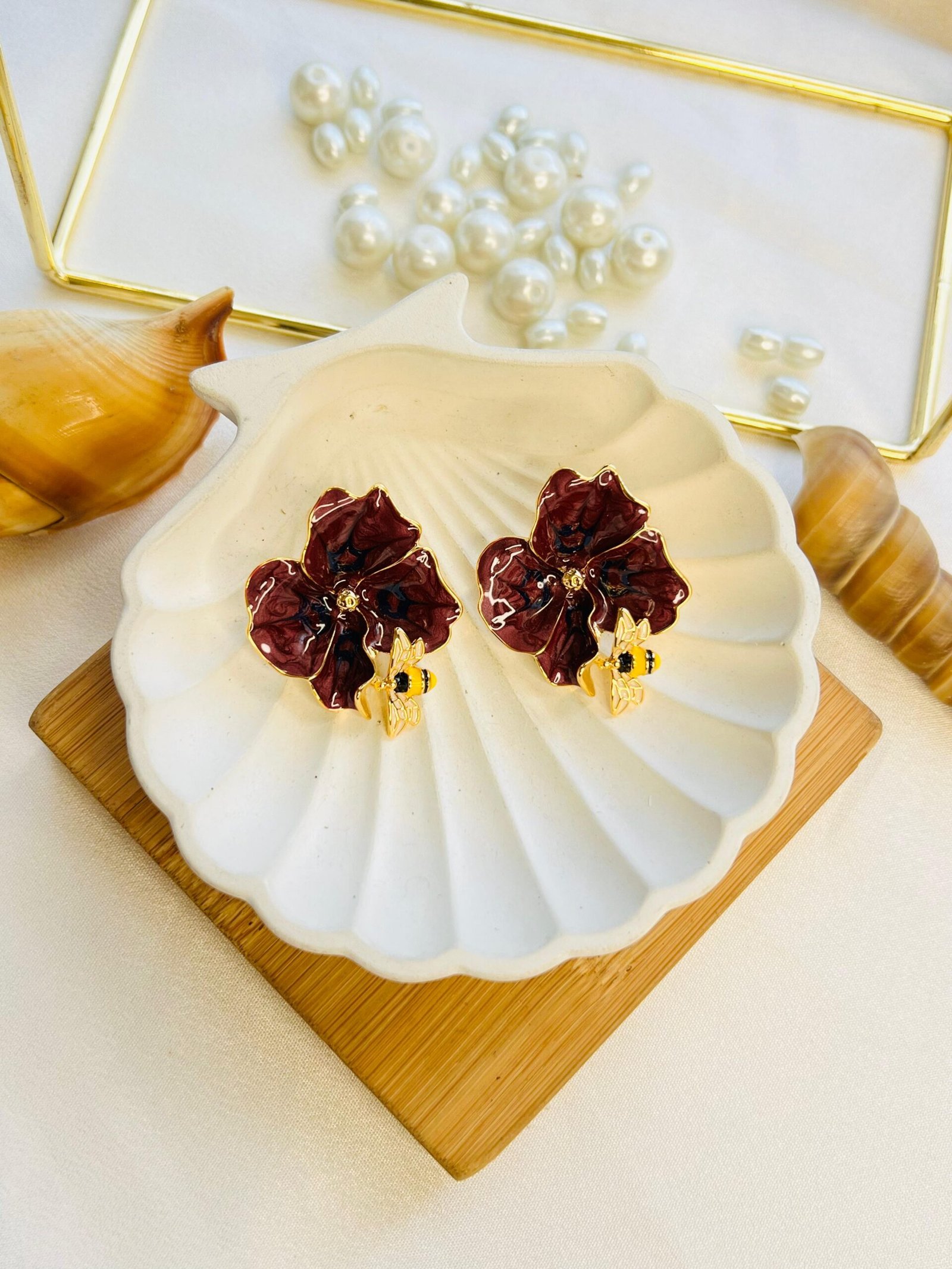 Bee Blossom Studs - Image 2