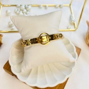 Gilded Emblem Cuff