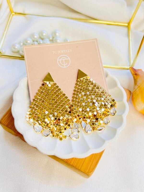 Eterna Triangle Studs