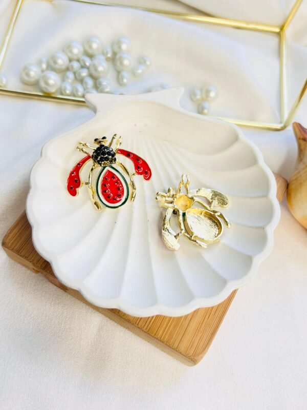 Auric Scarab Studs - Image 3