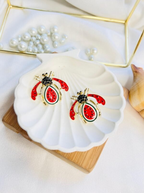 Auric Scarab Studs - Image 2