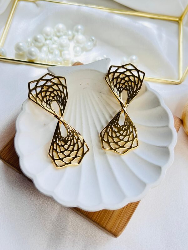 Aurora Twist Earrings - Image 2