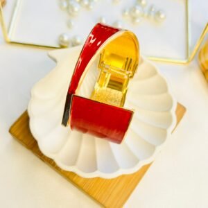 Crimson Luxe Cuff