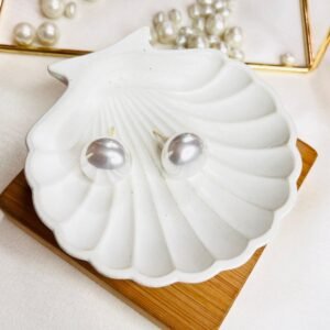 Lustrous Pearl Studs