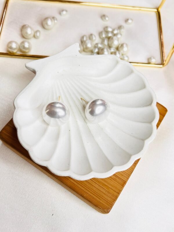 Lustrous Pearl Studs