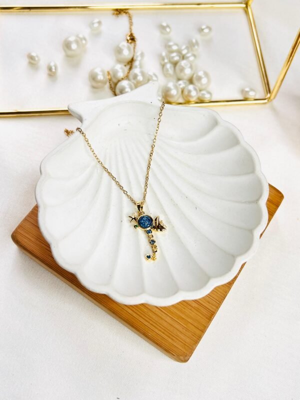Starlit Key Necklace