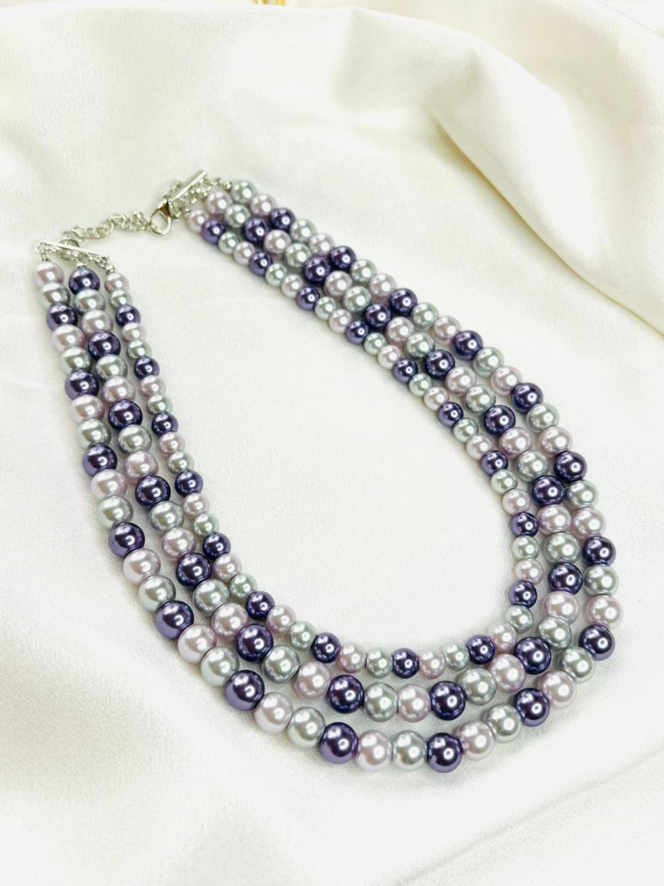 Moonlit Pearl Symphony Necklace - Image 3