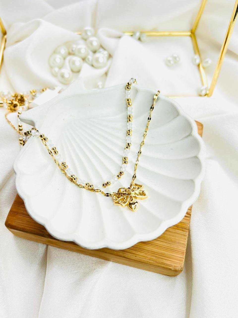 Aurelia Bloom Charm Necklace - Image 2