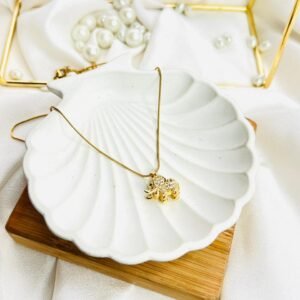 Zaria Elephant Charm Chain