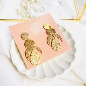 Golden Eclipse Earrings