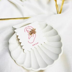 Golden Bloom Ear Clip