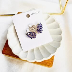 Twilight Swan Brooch