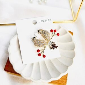 Celestial Finch Brooch