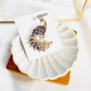 Golden Oriole Brooch