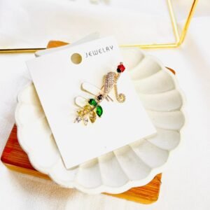 Golden Fern Brooch