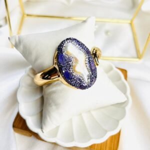 Gilded Elegance Cuff Bracelet
