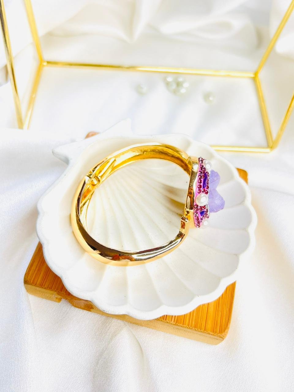 Infinity Grace Cuff Bracelet - Image 3
