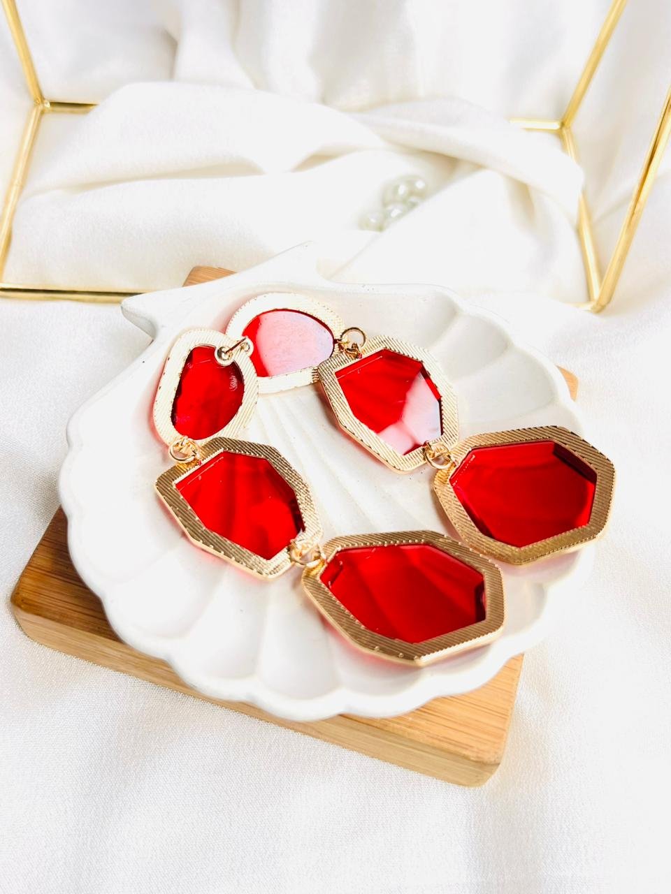 Scarlet Luxe Earrings - Image 3