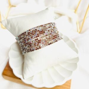 Golden Ember Stardust Wrap Bracelet