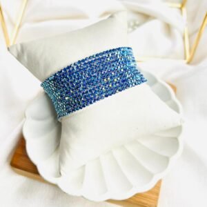 Sapphire Stardust Wrap Bracelet