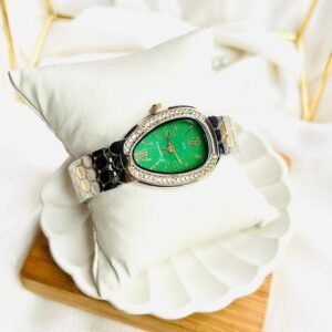 Emerald Aura Crystal Watch