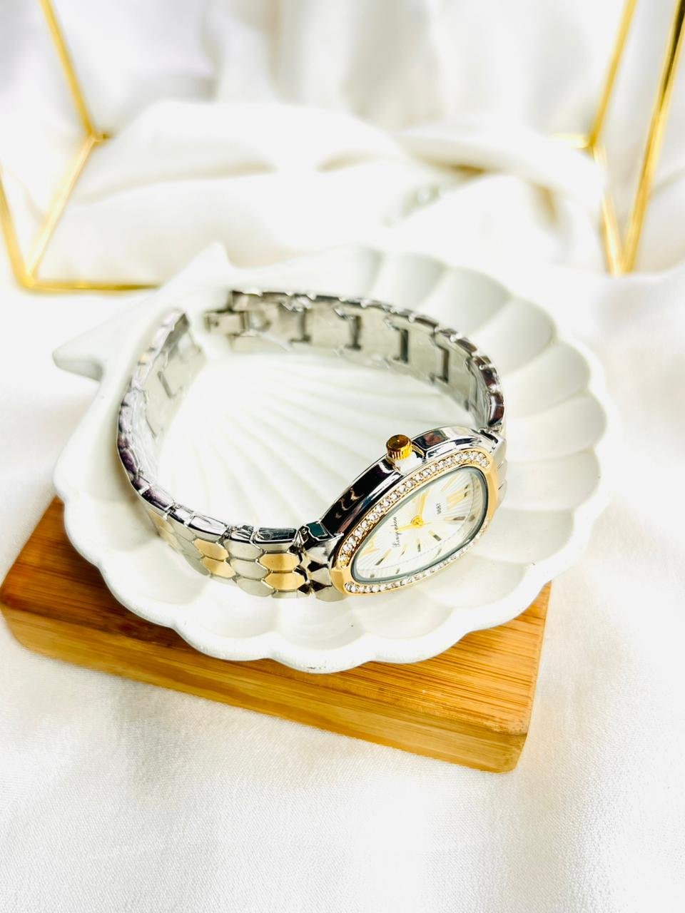 Celeste Oval Crystal Watch - Image 2
