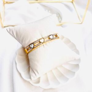 Sweetheart Crystal Cuff Bracelet