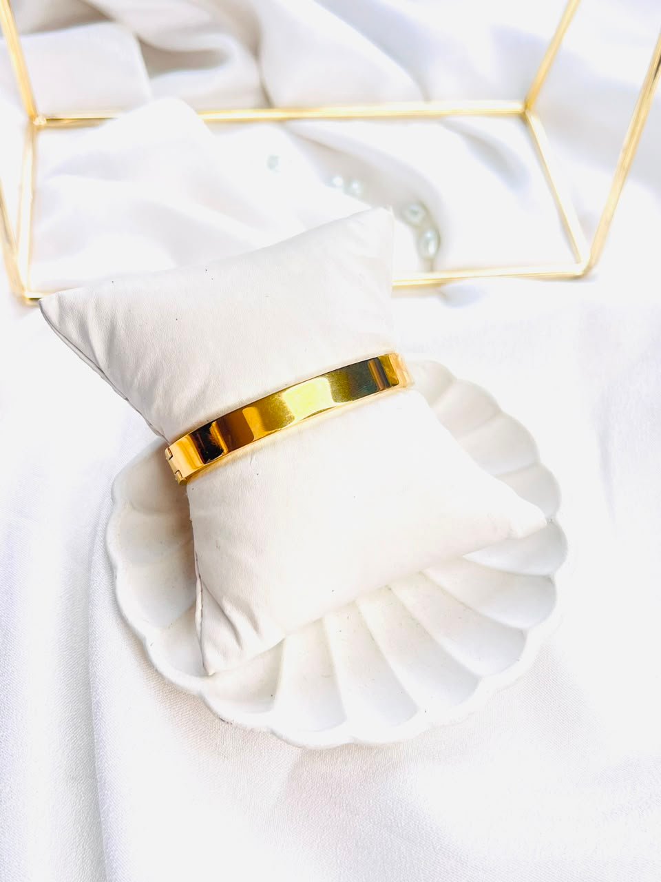 Sweetheart Crystal Cuff Bracelet - Image 3