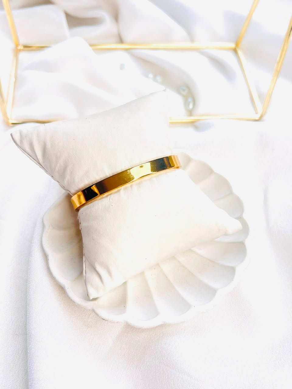 Crown Spark Crystal Cuff Bracelet - Image 3